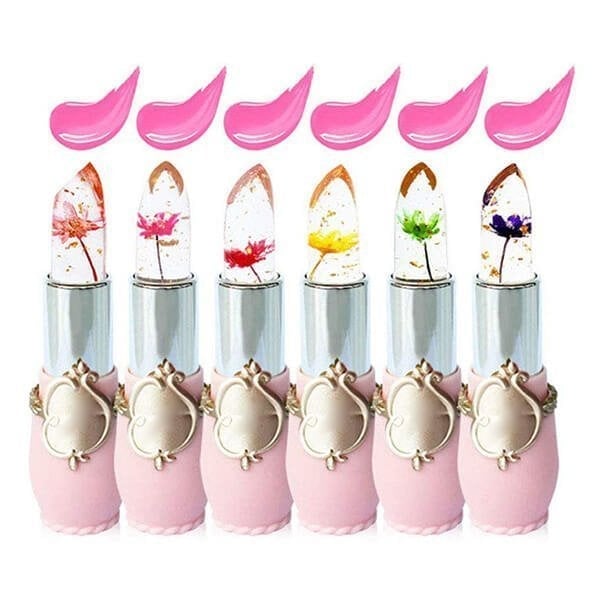 🔥Crystal Jelly Flower Color Changing Lipstick🔥Buy 1 and Get 1 Free