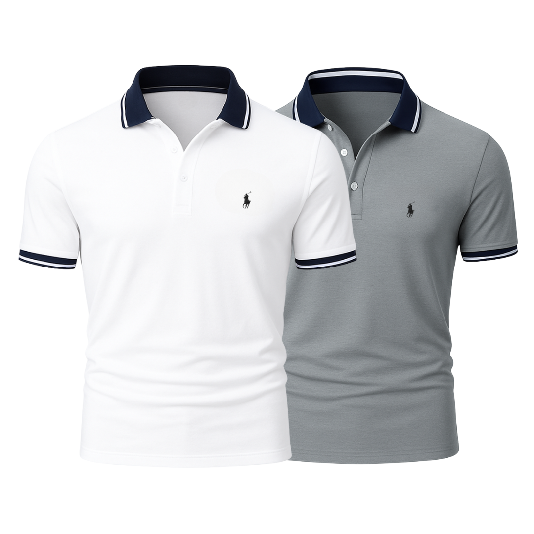 (BUY 1, GET 2) - Premiere Polo Shirt Kit – Professional Line by R&L (2-Pack)