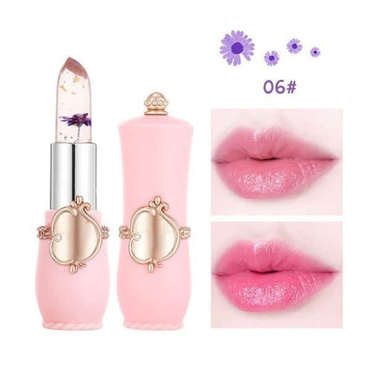 🔥Crystal Jelly Flower Color Changing Lipstick🔥Buy 1 and Get 1 Free