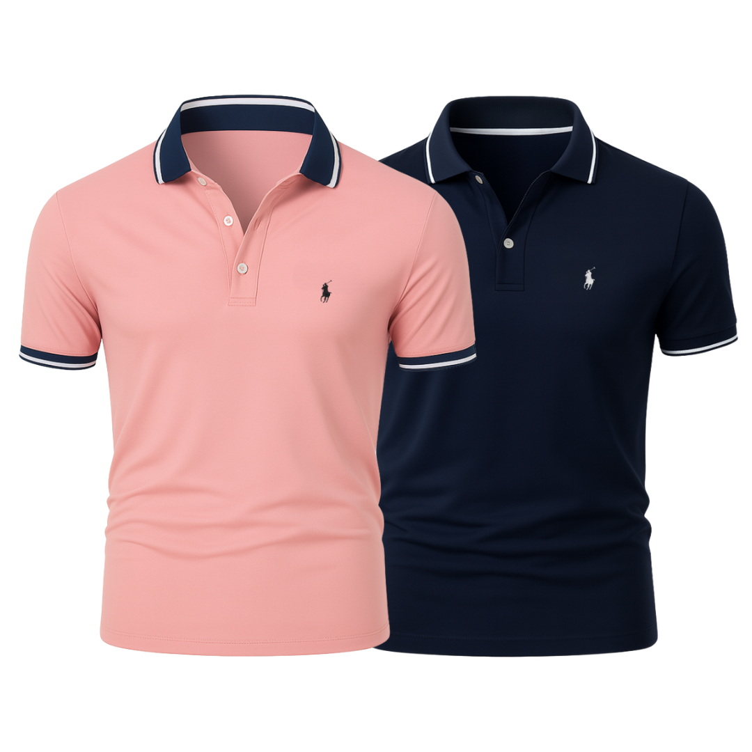 (BUY 1, GET 2) - Premiere Polo Shirt Kit – Professional Line by R&L (2-Pack)