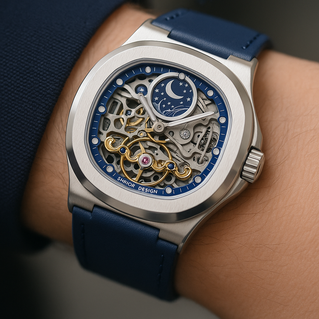 Mettz®  | LUNAR: SILVER/BLUE