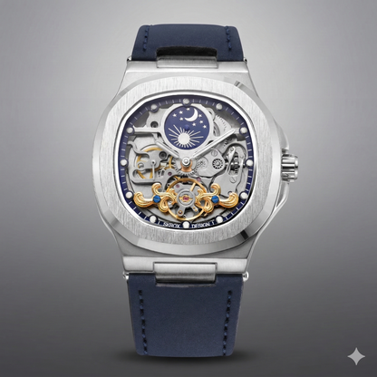 Mettz®  | LUNAR: SILVER/BLUE